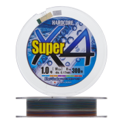 Шнур плетеный Duel Hardcore Super X4 #1 0,17мм 300м (5color)