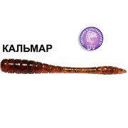 Силиконовая приманка Crazy Fish Tipsy 9-5-10-6 кальмар цв. motor oil (моторное масло)