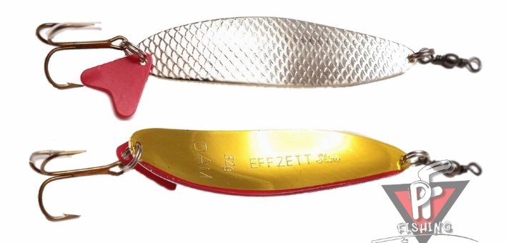 Блесна DAM Effzett Slim Standart 08гр - Silver/Gold