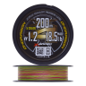 Шнур плетеный YGK X-Braid Ohdragon X4 Sinking ss1.40 #1,2 0,185мм 200м (5color)