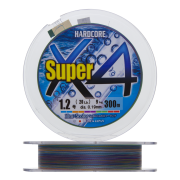 Шнур плетеный Duel Hardcore Super X4 #1,2 0,19мм 300м (5color)