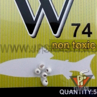 Вольфрамовая головка OnlySpin Trout, 2.8 мм, белый
