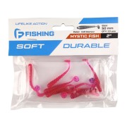 F-FISHING Виброхвост Mystic Fish 2" #110 Glamour 5см 10шт