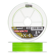 Шнур плетеный YGK G-Soul Upgrade PE X4 #0,4 0,104мм 150м (green)