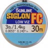 Леска флюорокарбоновая Sunline Siglon FC 30m HG (C) #1.5/0.225mm