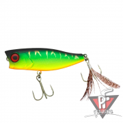 Воблер Jackall Chubby Popper 42, 3.3 г, mat tiger