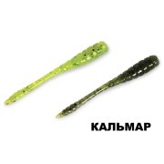 Силиконовая приманка Crazy Fish Tipsy 1.2" 69-30-16/20-6 кальмар цв. watermelon (арбуз)/ цв. kiwi (киви)
